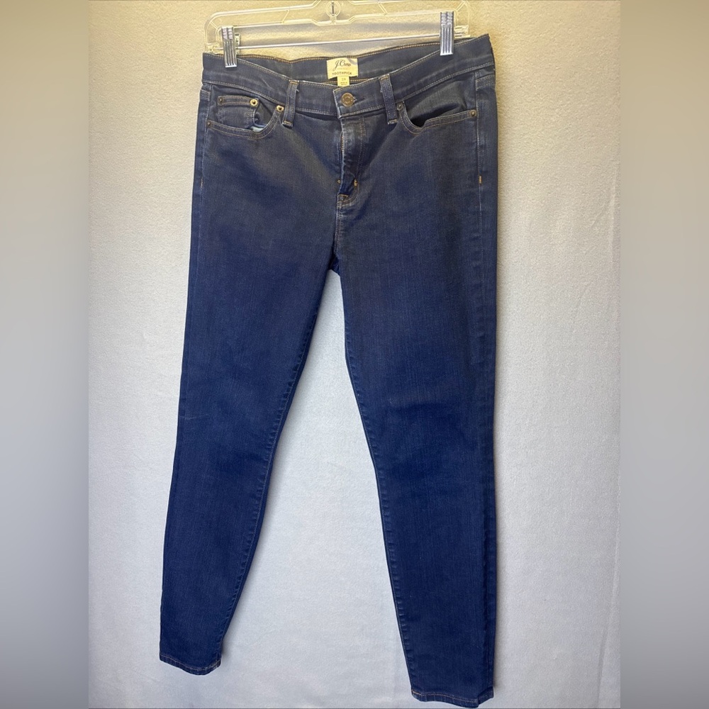 J. Crew Women's Skinny Jeans in Deep Blue‎
